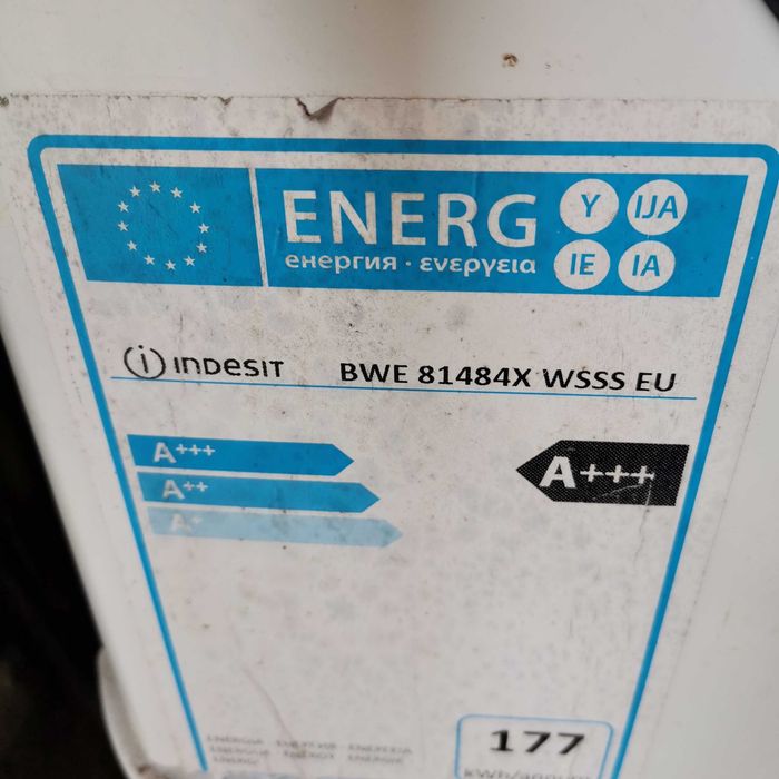 Máquina de Lavar Roupa Indesit BWE 81496X – 8 kg
