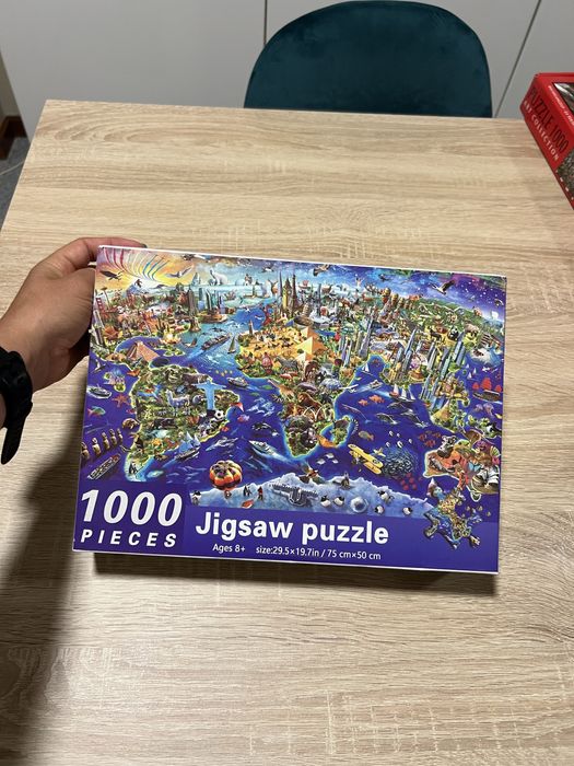 Puzzle mundo 1000 peças