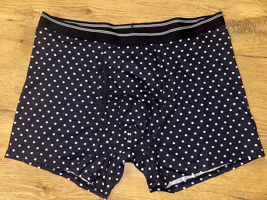 Primark bokserki granat. w kropki 2XL
