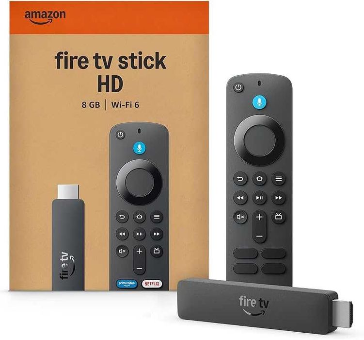 Odtwarzacz multimedialny Amazon Fire TV Stick HD (najnowszy) Alexa WIFI6