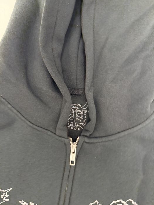 зип худи мерч Ken Carson Agreat chaos like balenciaga vetements rick