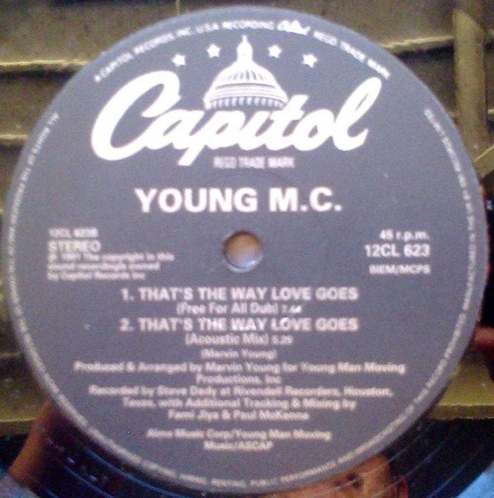 Young MC - - - - - That's The Way Love Goes - - - - - Maxi Single