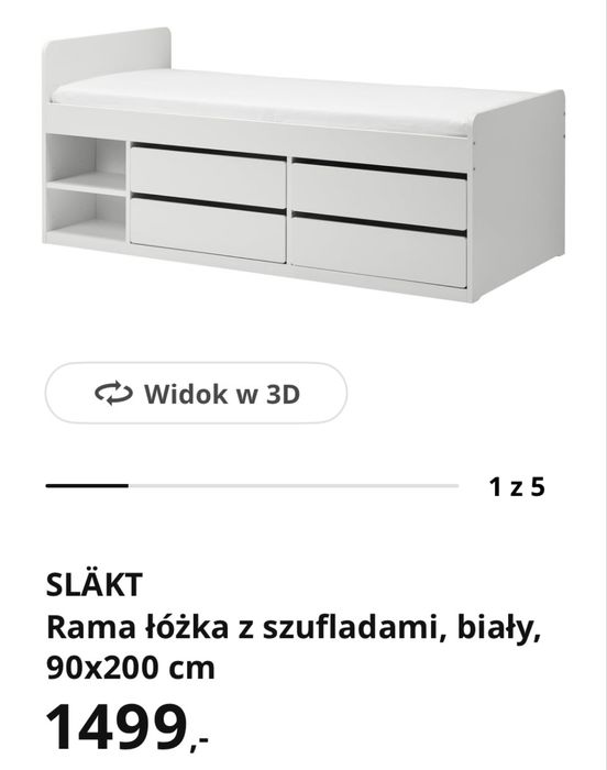 Ikea slakt plus stelaz gratis uzywane stan bdb