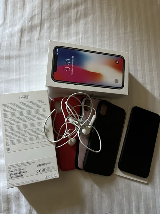 Продам Apple iPhone X black 256gb Neverlock