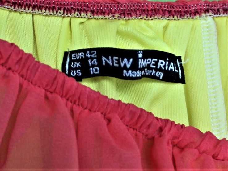 Sukienka z dekoltem carmen, hiszpanka NEW IMPERIAL