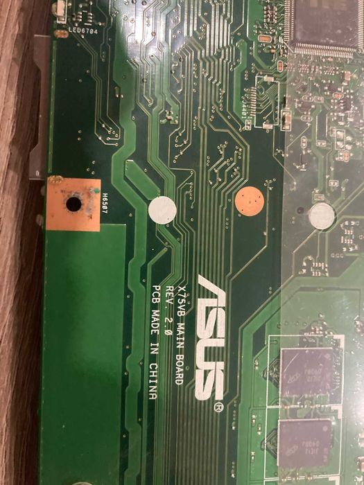 Motherboad Asus x75vb