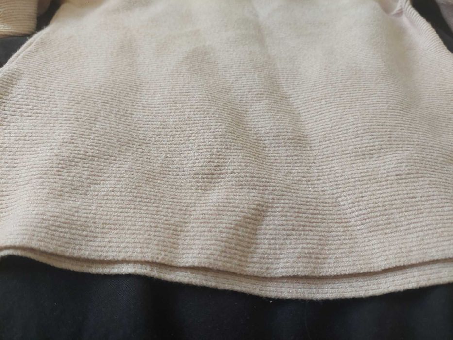 Sweter oversize S pudrowy róż