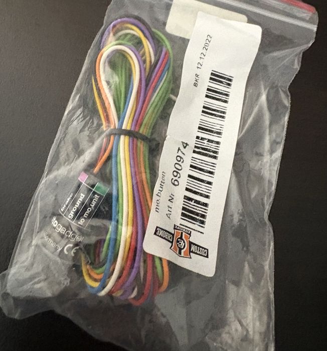 Material motogadget para projeto