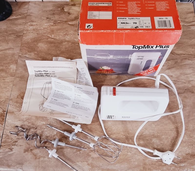 Krups mikser na chodzie lecz  kolekcjonerski