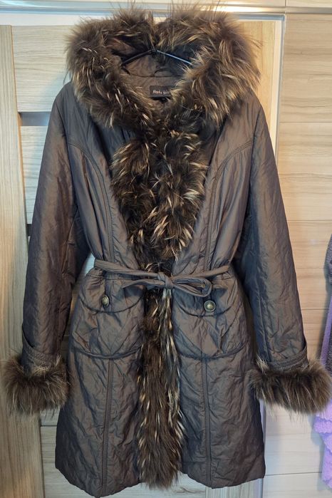 Kurtka jenot lis czekoladowa