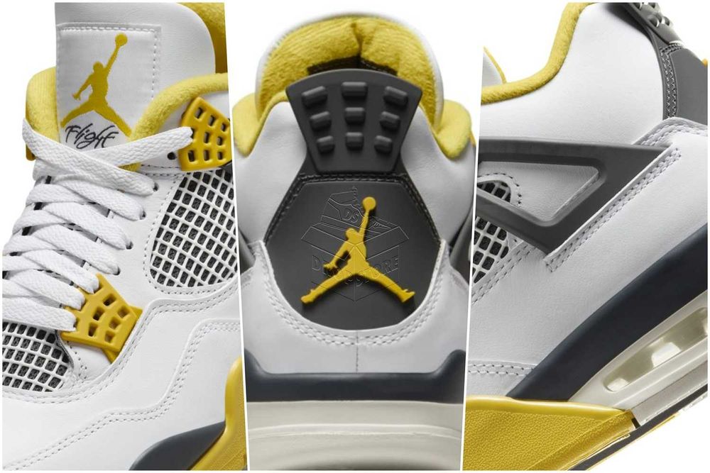Nike AIR JORDAN 4 Vivid Sulfur / AQ9129–101