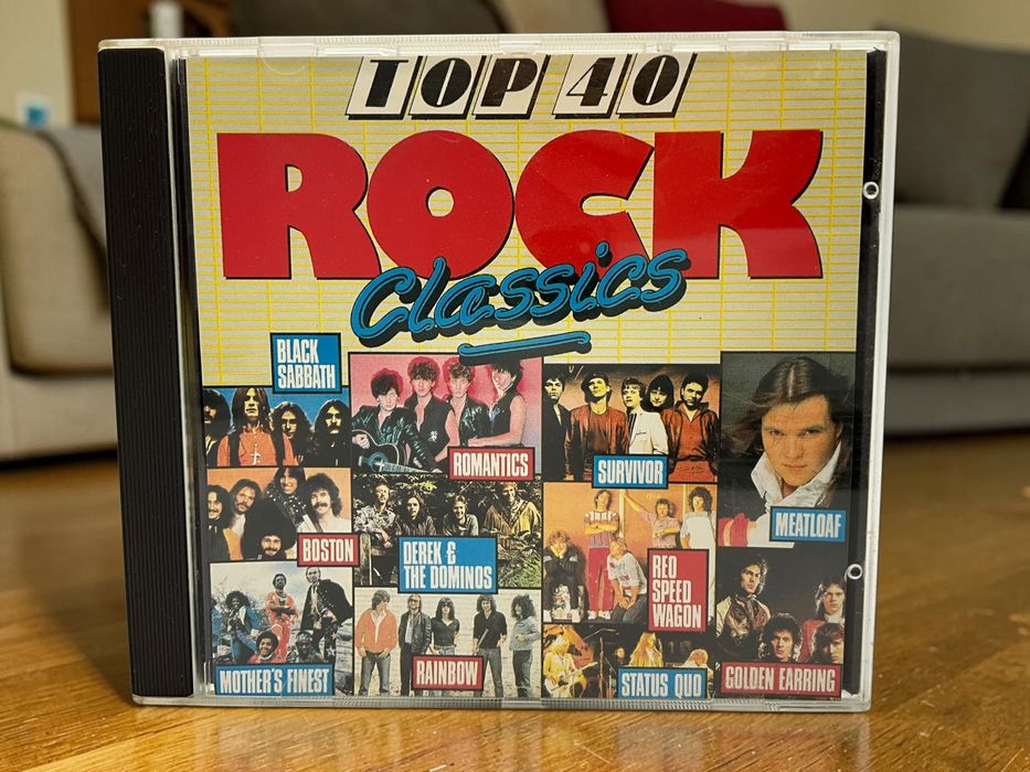 Top 40 Rock Classics CD, Rock 1987