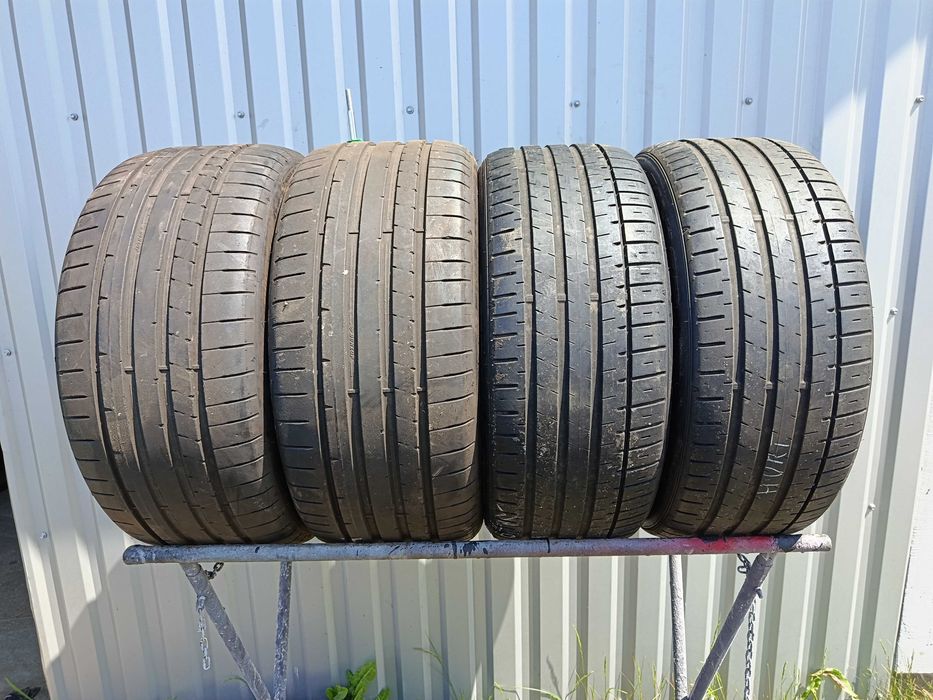 4x 225/40r18 DUNLOP/FALKEN 5.5mm MONTAŻ