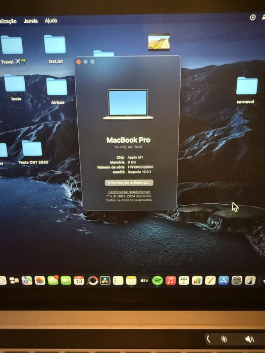 Apple MacBook Pro M1 13” 8gb RAM 256gb