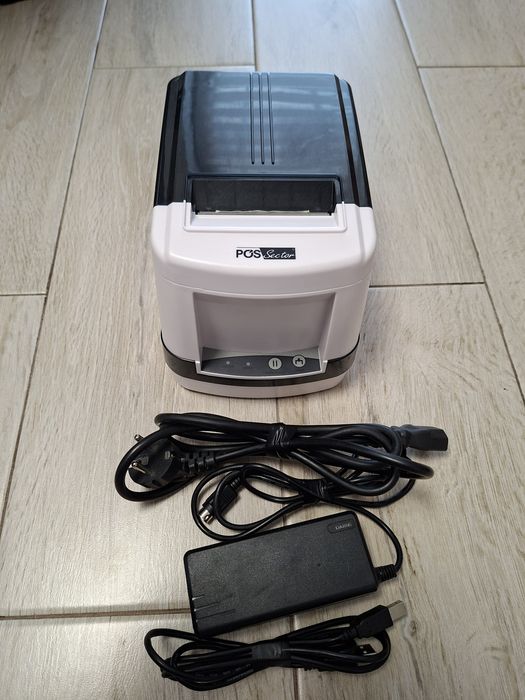 Термопринтер PS-HL80 USB для печати наклеек, штрихкодов, этикеток