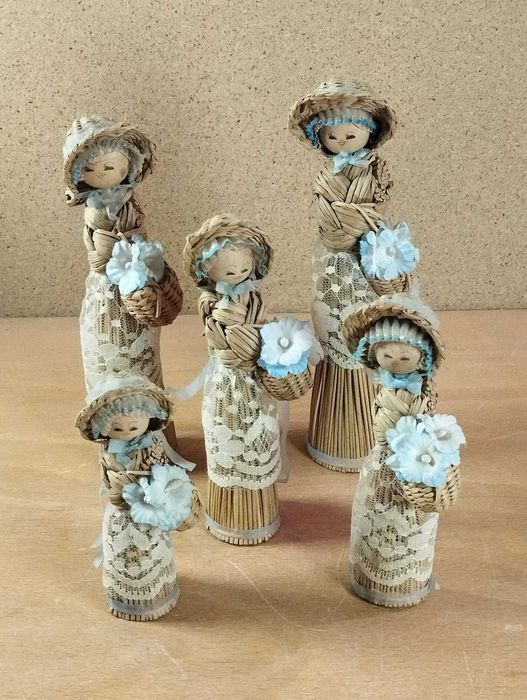 Conjunto 5 Bonecas Vime Coleção