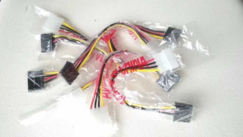 PC - Cabo / Adaptador Alimentação MOLEX - SATA - NOVO