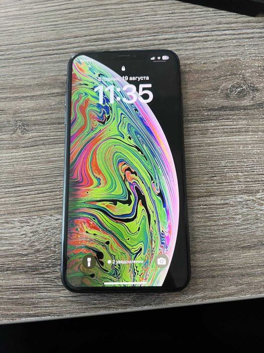 IPhone Xs MAX 64 Gb, чорного кольору, б\у