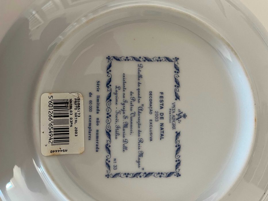Vista Alegre Decorative Plates64739415609217125
