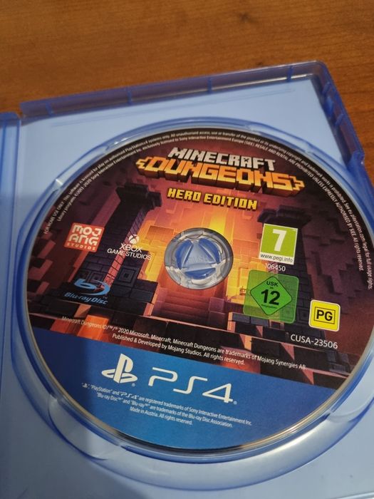Jogo ps4 minecraft dungeons