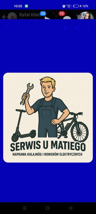 Serwis i naprawa hulajnóg i rowerów elektrycznych serdeczne zapraszam