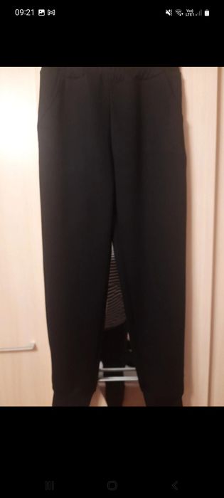 Komplet dresik czarny bluza rozpinana  uni