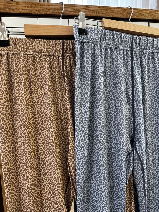 Легінси жіночі леопардові(блакитні)