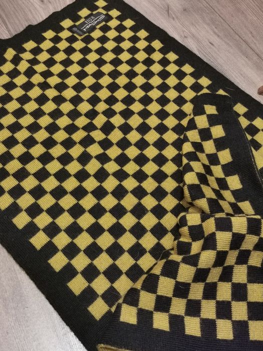 norweski szalik pure wool, wełniany, długi gruby i ciepły