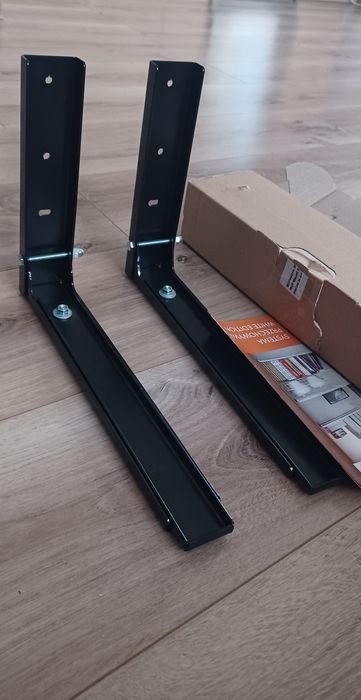 Nowe uchwyty pod mikrofalówkę Kolchuga półka uchwyt do 30kg konsolę