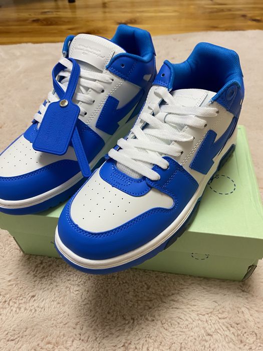 Кросівки Off-White Out Of Office OOO Light Blue White