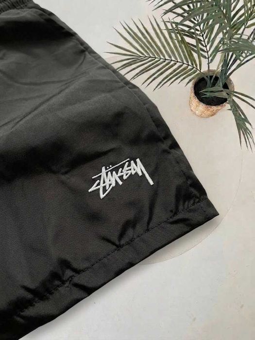 Черные Шорты Stussy Goretex - Шорти Спортивні Стусси Чорні