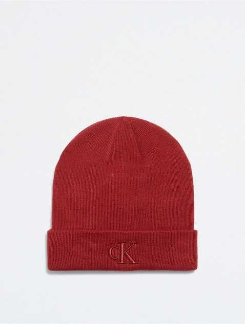 Новая зимняя шапка calvin klein ( ck red hat ) с америки