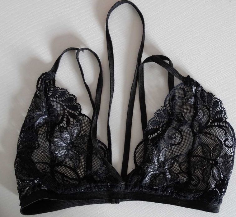 2x biustonosz H&M i Grubą nicią szyte rozm. 70B