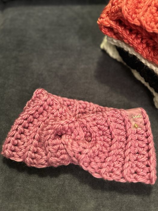 Opaska na głowę handmade