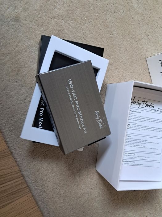 Fonte de alimentação Harley Benton ISO AC-1 Pro Modular