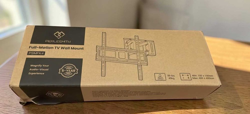 Кріплення для телевізора Perlegear поворотне TV Wall Mount до 45 кг