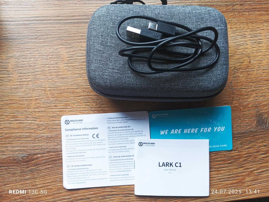 Mikrofon bezprzewodowy Hollyland Lark C1 Duo