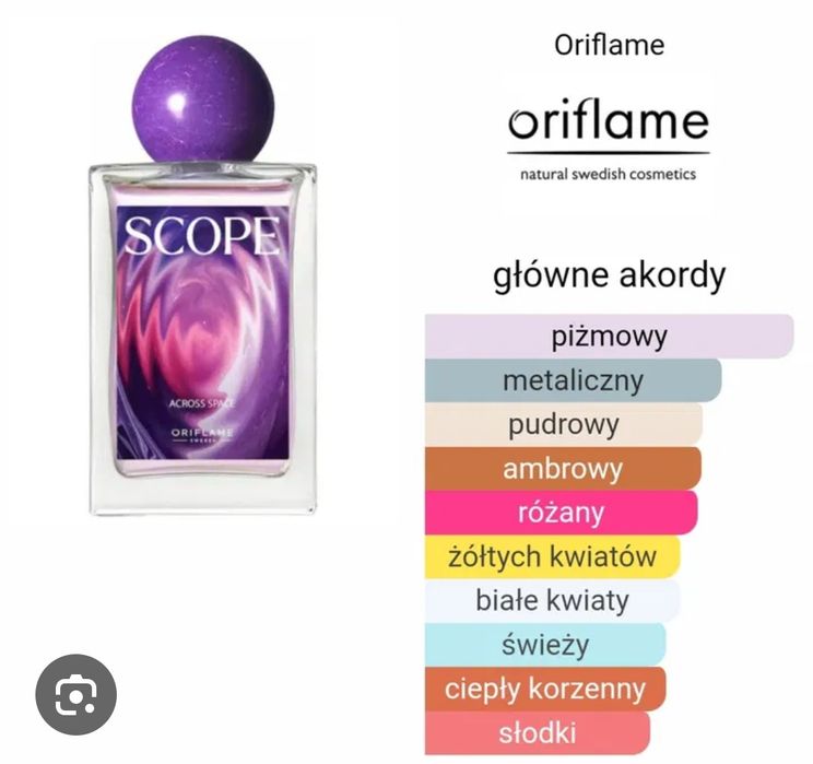 Oriflame Scope Across Space - damska woda toaletowa EDT
