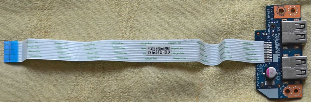 Ноутбук Acer Aspire E5-572G по запчастям.