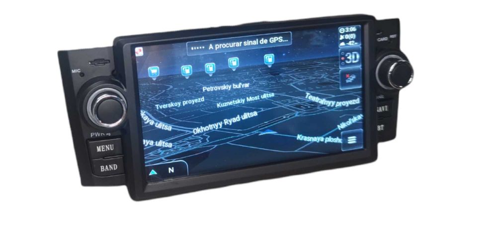 Radio 2 DIN Android 13 Fiat Punto – GPS WIFI CarPlay - Novo Garantia