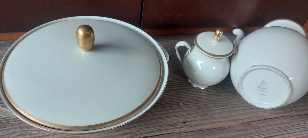 3 peças de cerâmica da Alemanha