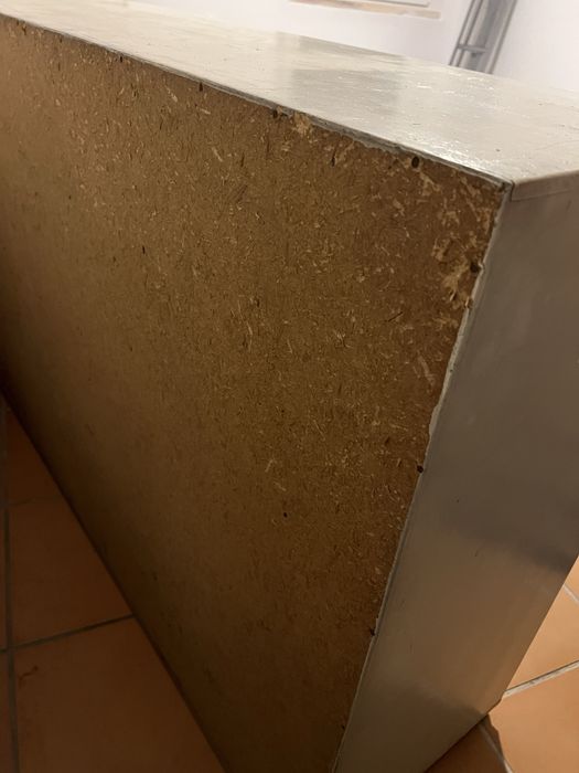 Móvel cubos branco para restauro valor fixo
