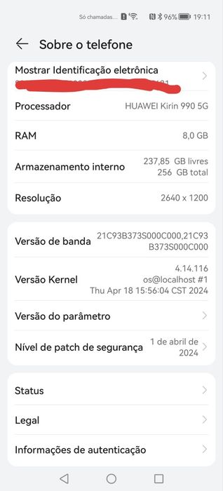 Huawei P40 PRO Rosa