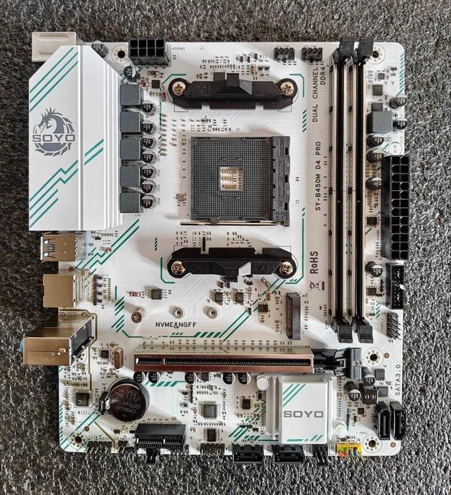 Ryzen 5 5500 + Материнка плата B450 + 16 DDR4 3200 MHz Комплект Новий AM4