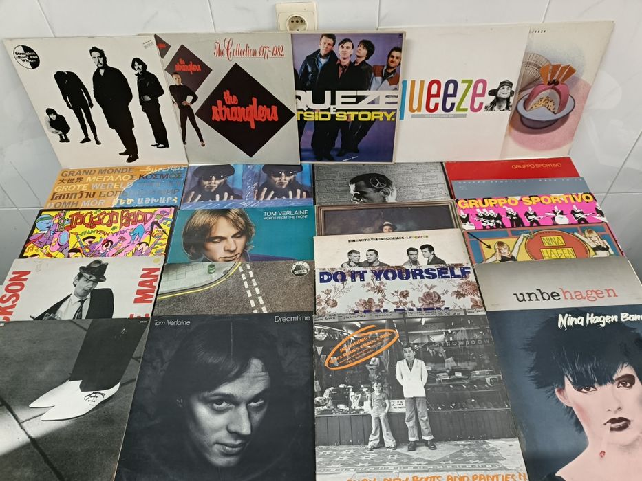 PUNK ROCK, NEW WAVE, Post Punk e outros {vinis}