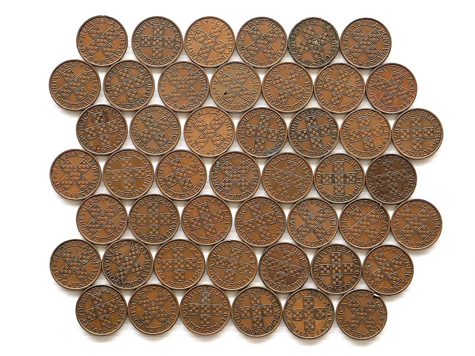 Lote de 47 Moedas 1 Escudo 1970