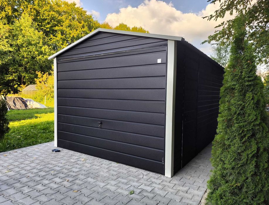 Garaż  I Gatunek 3x5 Promocyjna Cena GRAFIT MAT