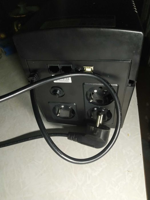 Vinga VPC-1200PU ИБП  без акб 3 розетки