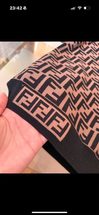 Fendi knitted FF water t-shirt Vitkac Moliera Zara