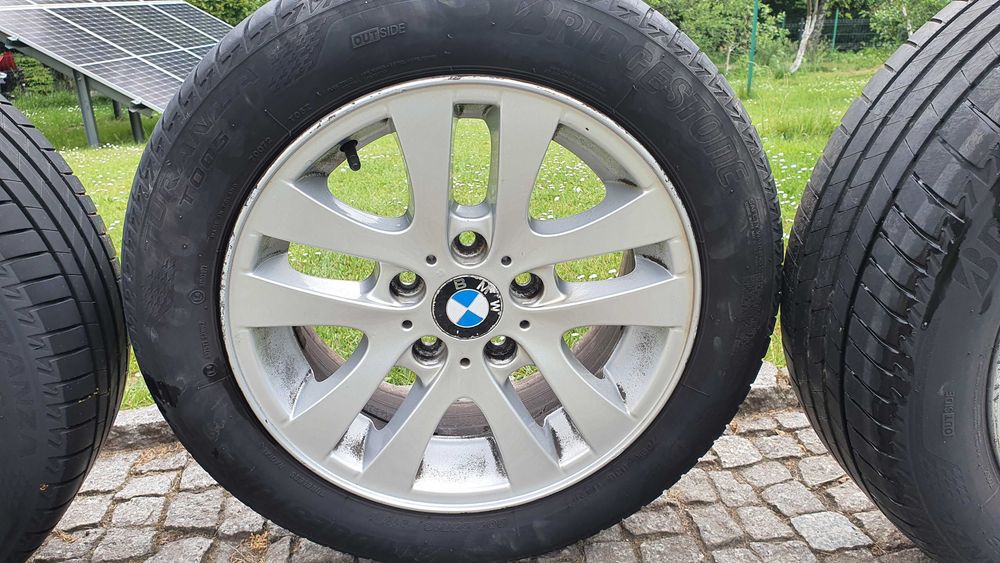 Koła letnie BMW E46 E90 E36 styling 156 16" Bridgestone 205/55 R16 21r